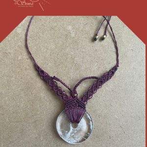 Collier Donut- Quartz